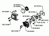 Husqvarna 24 H - Hedge Trimmer (1992-04 & After) Ersatzteile Air Filter/Carburetor