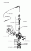 Husqvarna 24 H - Hedge Trimmer (1992-04 & After) Ersatzteile Carburetor Parts