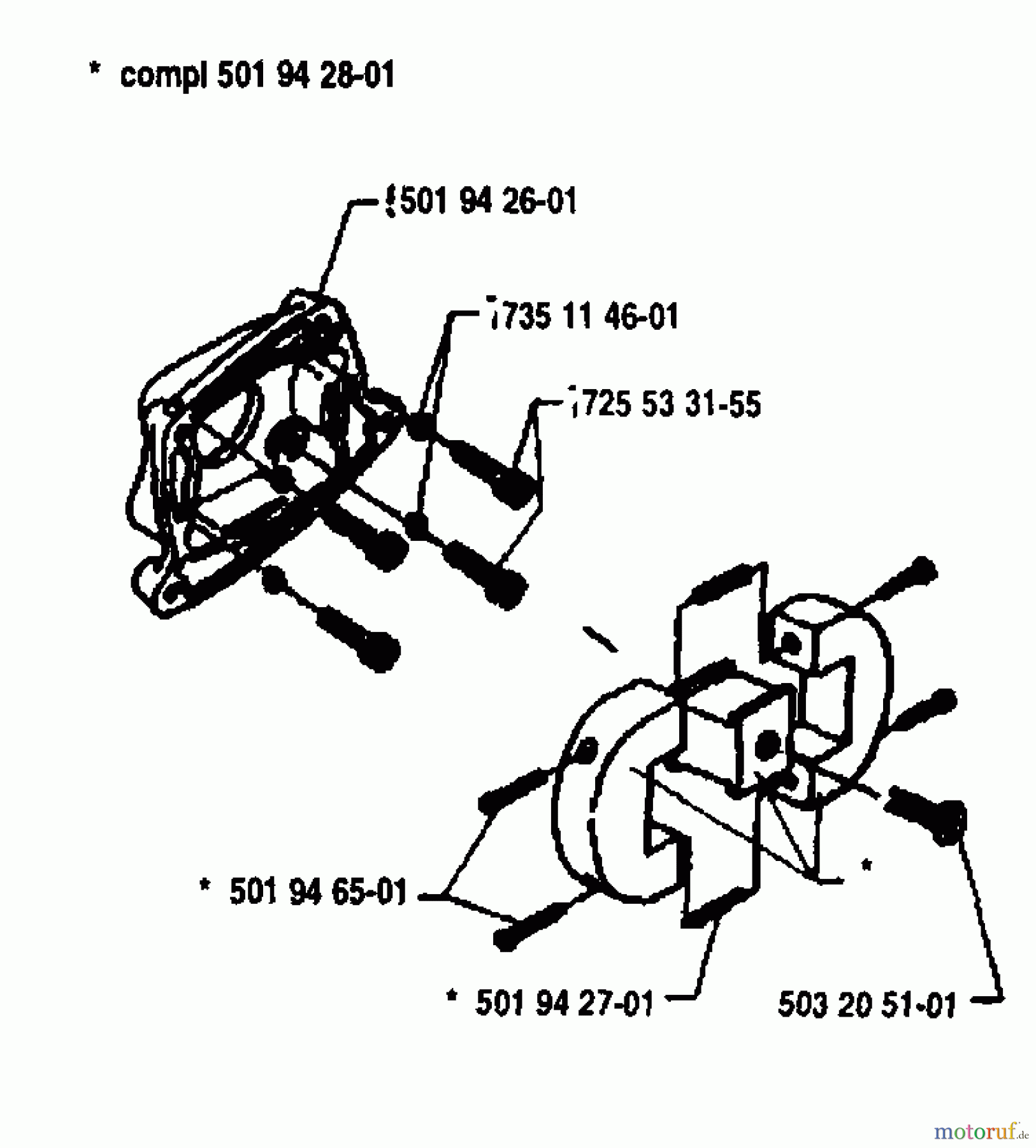 Husqvarna Heckenscheren 24 H - Husqvarna Hedge Trimmer (1992-04 & After) Clutch Shoe Assembly