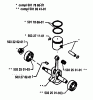 Husqvarna 24 H - Hedge Trimmer (1992-04 & After) Ersatzteile Piston/Crankshaft