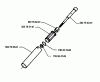 Husqvarna 240 RBD - Hedge Trimmer (1995-03 & After) Ersatzteile Tube Assembly