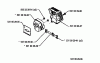 Husqvarna 26 H - Hedge Trimmer (1994-03 to 1994-12) Ersatzteile Muffler