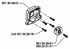 Husqvarna 26 H - Hedge Trimmer (1995-01 & After) Ersatzteile Clutch