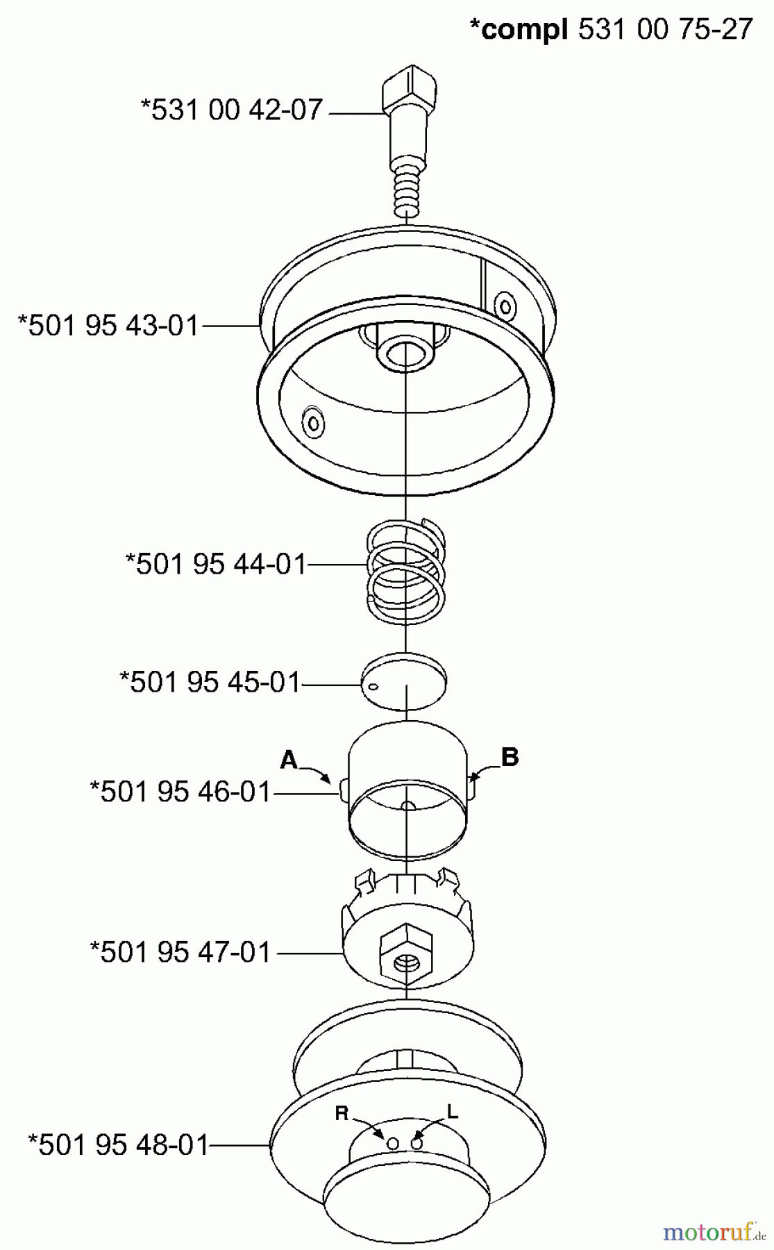 Husqvarna Zubehör Husqvarna Trimmer Heads (2000-10 & After) Trimmerhead (Trimmy Hit)