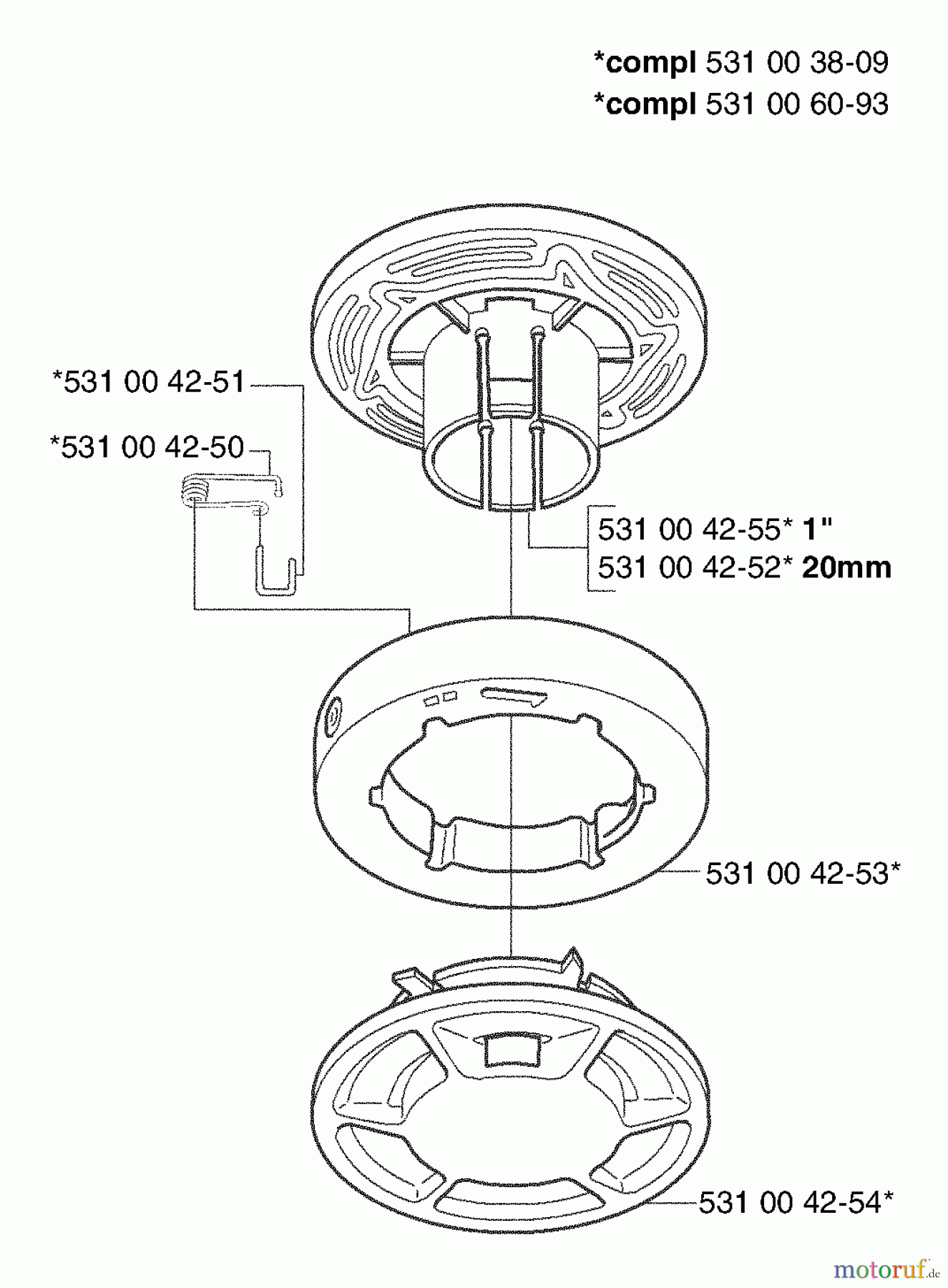 Husqvarna Zubehör Husqvarna Trimmer Heads (2003-05 & After) Superauto II