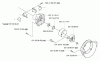 Husqvarna 324 HDA 55X - Hedge Trimmer (2005-09 & After) Ersatzteile Clutch/Drum