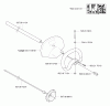 Husqvarna 324 HDA 55X - Hedge Trimmer (2005-09 & After) Ersatzteile Handle/Shaft/Tube