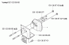 Husqvarna 324 HDA 55X - Hedge Trimmer (2005-09 & After) Ersatzteile Muffler