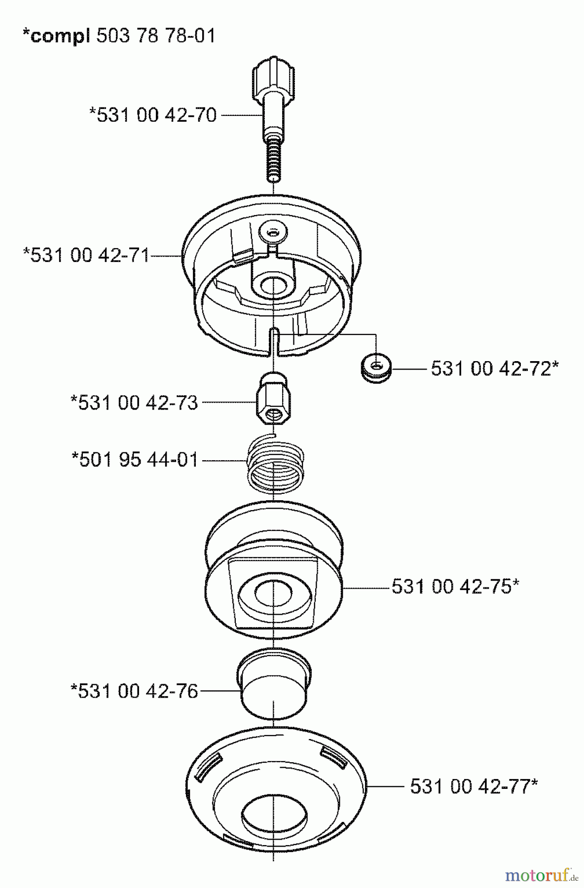 Husqvarna Zubehör Husqvarna Trimmer Heads (2005-01 & After) Trimmy Hit Pro