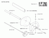 Husqvarna 323 HE 3 - Hedge Trimmer (2005-10 to 2006-12) Ersatzteile Handle / Shaft / Tube