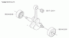 Husqvarna HA 850 - Hedge Trimmer Attachment (2005-10 to 2009-03) Ersatzteile Crankshaft