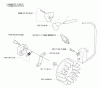 Husqvarna HA 850 - Hedge Trimmer Attachment (2007-01 & After) Ersatzteile Ignition/ Flywheel