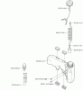 Husqvarna 325 HS 99 - Hedge Trimmer (2000-10 & After) Ersatzteile Fuel Tank / Primer