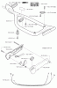 Husqvarna 325 HS 99 - Hedge Trimmer (2000-10 & After) Ersatzteile Handle & Throttle