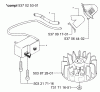 Husqvarna 325 HS 99 - Hedge Trimmer (2000-10 & After) Ersatzteile Ignition / Flywheel
