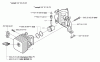 Husqvarna 325 HS 75X - Hedge Trimmer (2000-10 to 2002-12) Ersatzteile Piston/Cylinder & Crankcase
