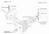 Husqvarna 326 HD 75X - Hedge Trimmer (2006-07 & After) Ersatzteile Piston/Cylinder/Muffler