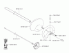 Husqvarna 326 HDA - Hedge Trimmer (E-tech 2 & After) Ersatzteile Shaft / Tube / Handle