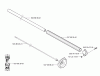 Husqvarna 326 HE 4 - Hedge Trimmer (E-tech 2 & After) Ersatzteile Shaft / Tube / Handle