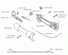 Husqvarna 326 HE 4 - Hedge Trimmer (E-tech 2 & After) Ersatzteile Throttle Handle