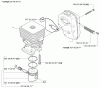 Husqvarna 326 HDA 55X - Hedge Trimmer (2003-01 to 2003-12) Ersatzteile Muffler