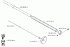 Husqvarna 326 HE 4X - Hedge Trimmer (2004-01 to 2005-09) Ersatzteile Handle / Shaft / Tube