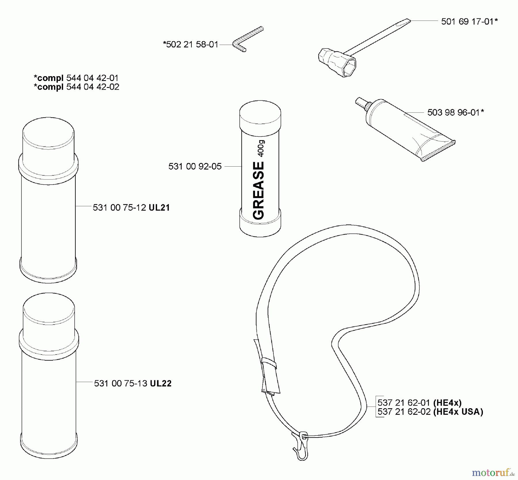 Husqvarna Zubehör HA 850 - Husqvarna Hedge Trimmer Attachment (2005-10 to 2006-12) Accessories