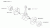 Husqvarna 326 HE 4X - Hedge Trimmer (2005-10 & After) Ersatzteile Crankshaft
