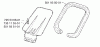 Husqvarna 400 H - Hedge Trimmer (1990-01 & After) Ersatzteile Front Handle