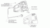 Husqvarna 400 H - Hedge Trimmer (1990-01 & After) Ersatzteile Rear Handle/Main Housing