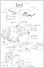Husqvarna 210 C - Auto Mower (2008-05 to 2009-01) Ersatzteile Lower Chassis/Wheels