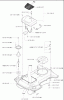 Husqvarna 210 C - Auto Mower (2009-02 & After) Ersatzteile Upper Chassis / Control Panel