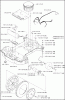 Husqvarna 220 AC - Auto Mower (2009-02 & After) Ersatzteile Lower Chassis / Wheels
