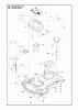 Husqvarna 220 AC - Auto Mower (2013-01 & After) Ersatzteile CHASSIS UPPER