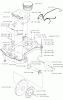 Husqvarna 230 ACX - Auto Mower (2007-07 to 2008-01) Ersatzteile Battery / Lower Chassis / Wheels