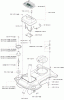 Husqvarna 230 ACX - Auto Mower (2008-02 to 2009-01) Ersatzteile Keypad/Upper Chassis