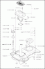 Husqvarna 230 ACX - Auto Mower (2009-02 & After) Ersatzteile Key Pad / Upper Chassis