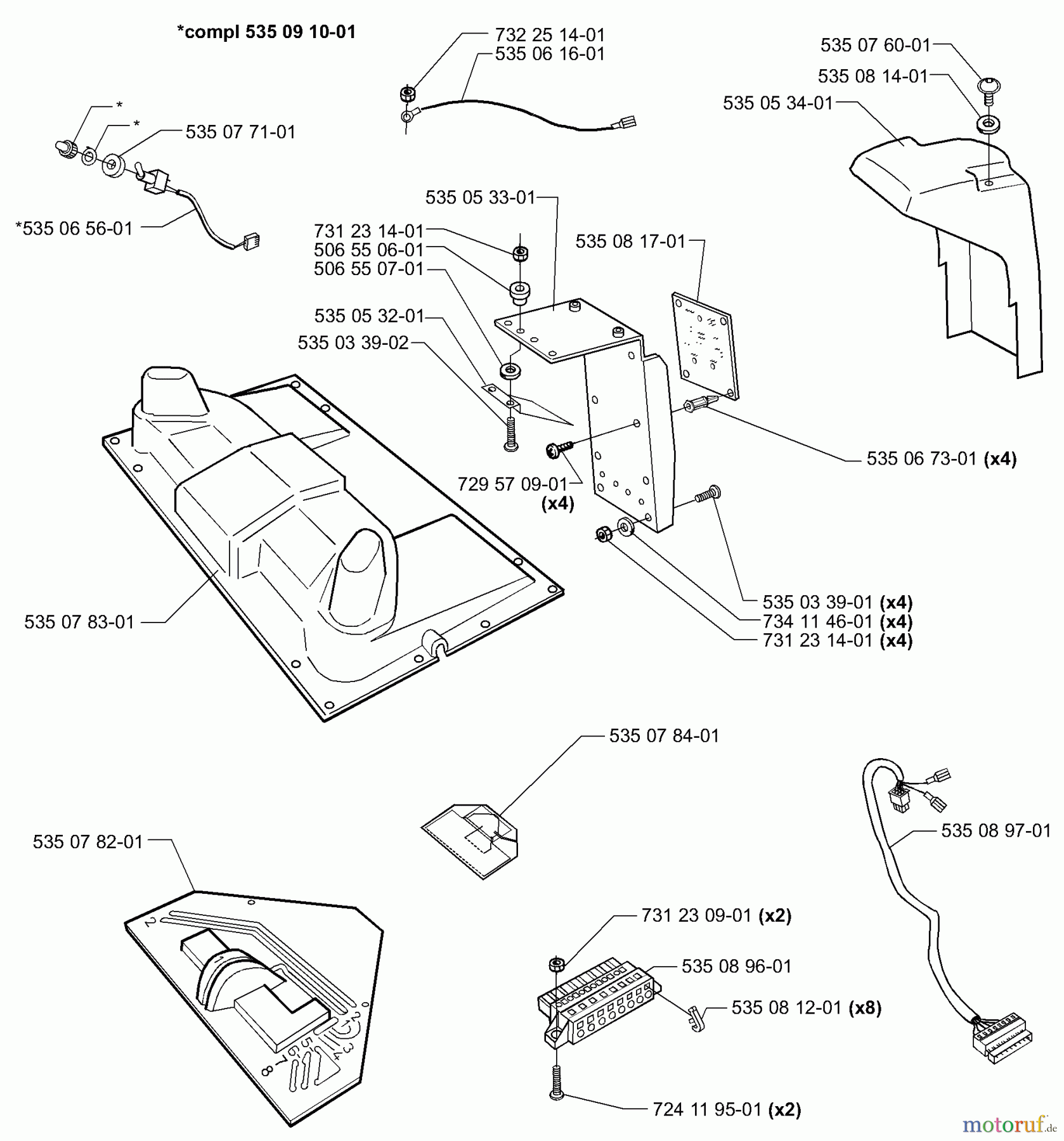  Husqvarna Automower, Mähroboter 953528301 - Husqvarna Solar Auto Mower (2000-10 to 2000-12) Charging Station