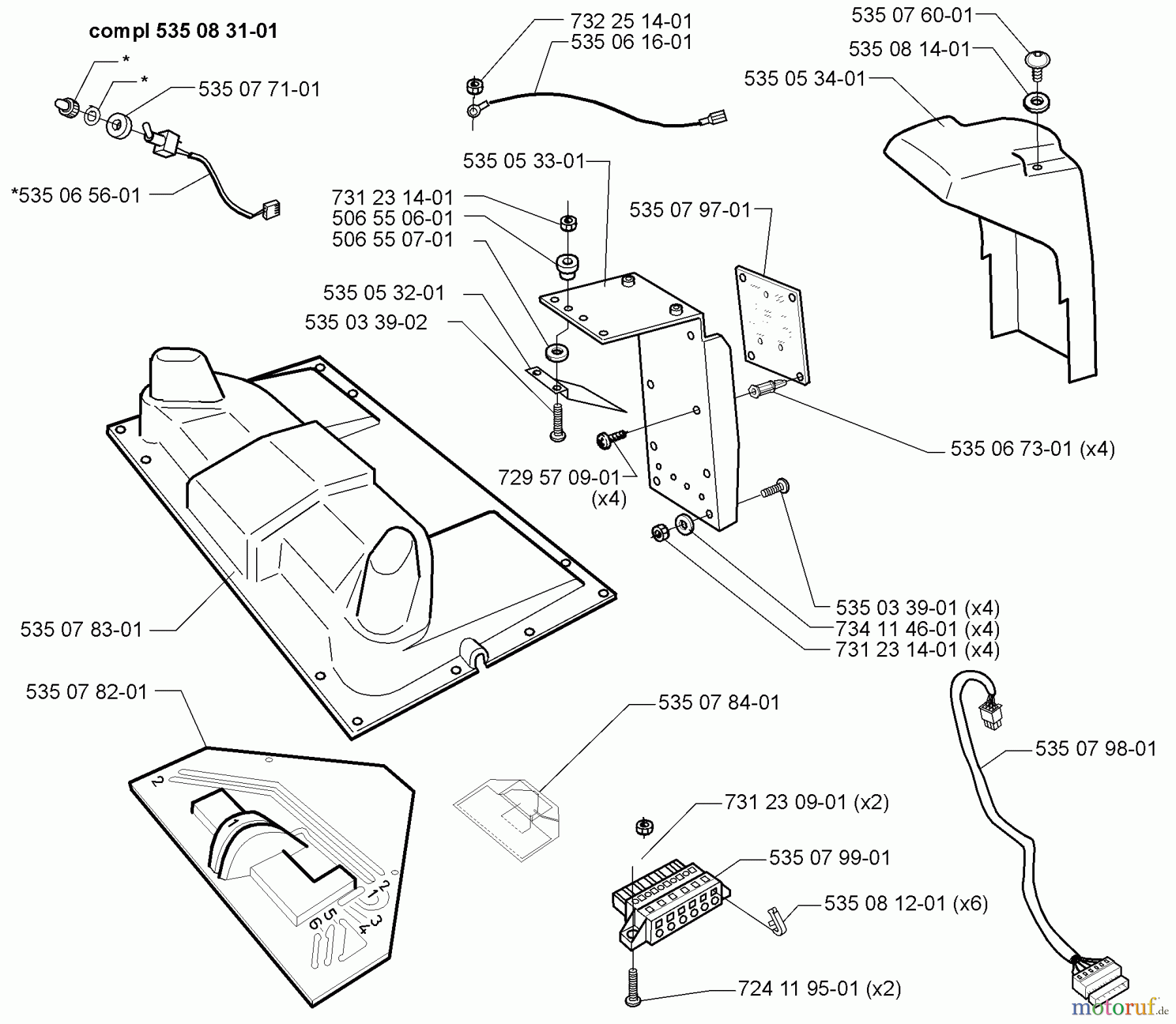 Husqvarna Automower, Mähroboter Husqvarna Auto Mower (1999-02 to 2000-01) Docking Station