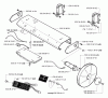 Husqvarna Auto Mower (2001-01 to 2002-01) Ersatzteile Rear Wheels/Wheel Motor/Keypad/Control Board