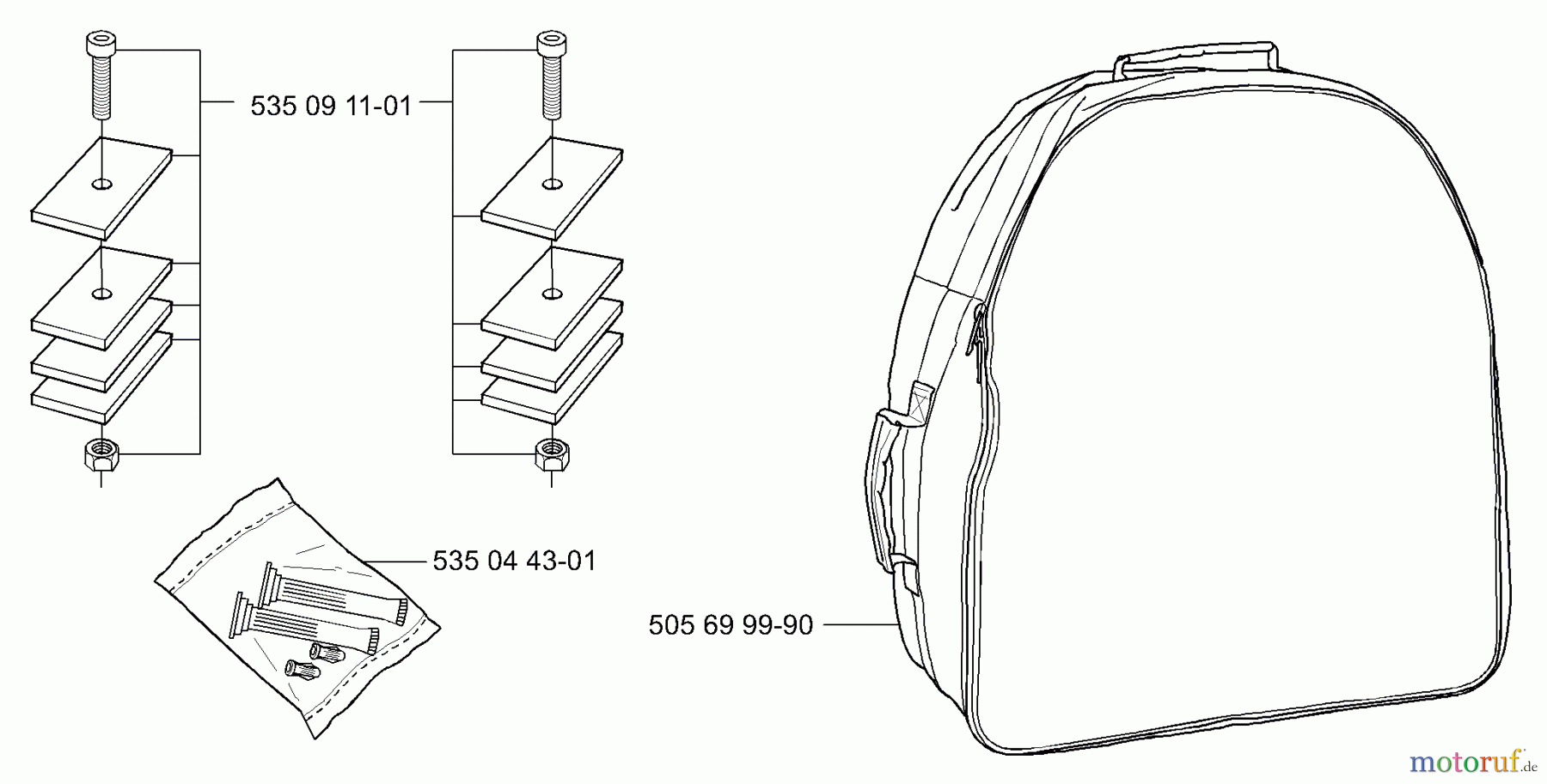 Husqvarna Automower, Mähroboter Husqvarna Auto Mower (2001-01 to 2002-01) Weight Kit/Storage Bag