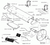 Husqvarna Auto Mower (2002-02 to 2002-12) Ersatzteile Rear Wheel / Wheel Motor / Keypad / Control Board