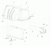 Husqvarna 539113706 - Dump From Seat Grass Collection System (2006-09 & After) Ersatzteile Hood Assembly