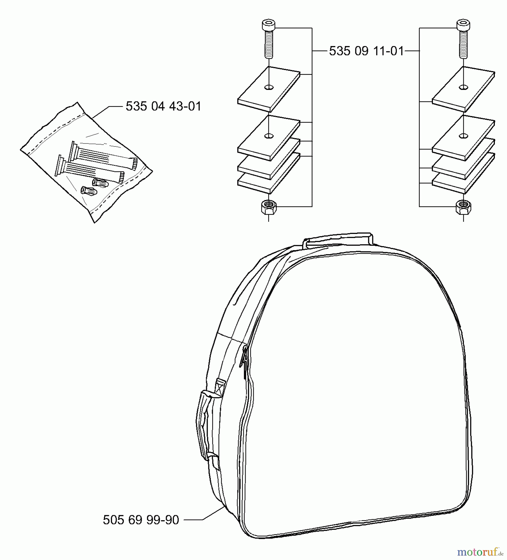 Husqvarna Automower, Mähroboter Husqvarna Solar Auto Mower (2001-01 to 2002-01) Weight Kit/Dry Connectors