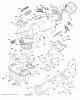 Husqvarna 2042LS (96043004800) - Lawn Tractor (2007-12 & After) (California) Ersatzteile Chassis