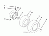 Husqvarna 2042LS (96043004800) - Lawn Tractor (2007-12 & After) (California) Ersatzteile Wheels and Tires