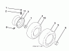 Husqvarna 2042LS (96043007500) - Lawn Tractor (2008-11 & After) Ersatzteile Wheels And Tires