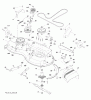 Husqvarna 2146XLS (96043006700) - Lawn Tractor (2008-12 & After) Ersatzteile Mower Deck