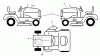 Husqvarna 2246LS (96043004300) - Lawn Tractor (2008-01 & After) Ersatzteile Decals