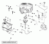 Husqvarna 2246LS (96043004300) - Lawn Tractor (2008-01 & After) Ersatzteile Engine